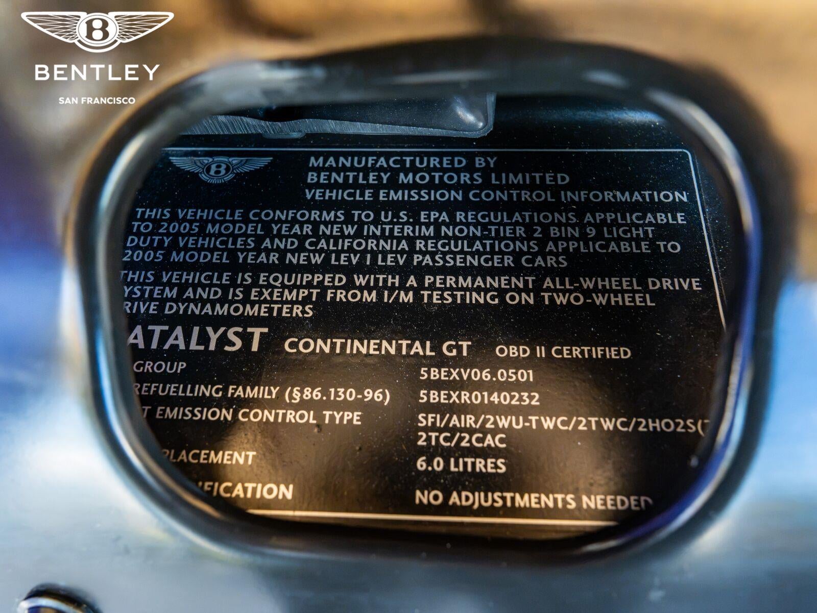 2005 Bentley Continental GT