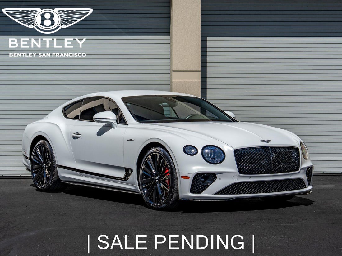 2022 Bentley Continental GT Speed — photo 1 of 29