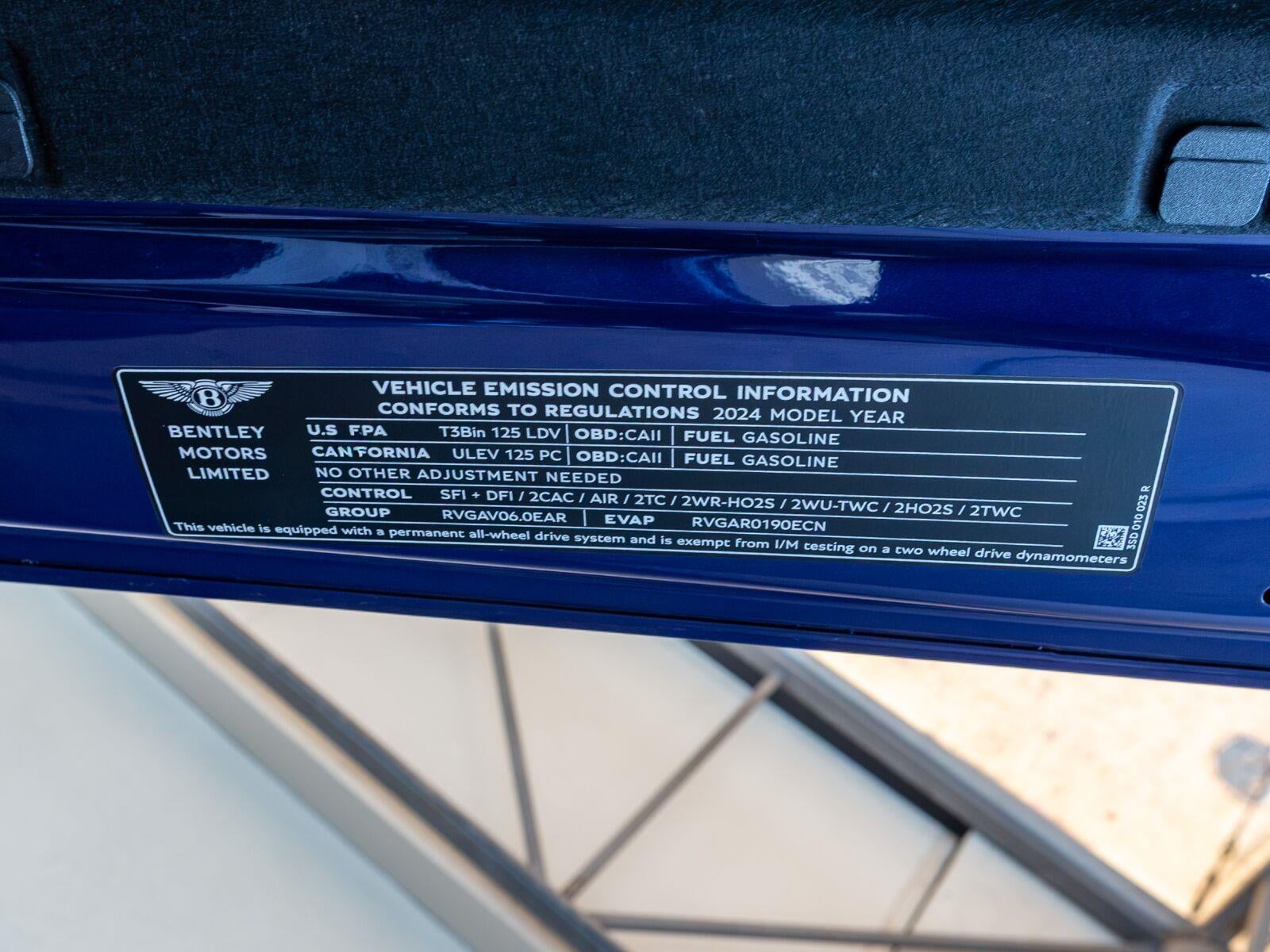 2024 Bentley Continental Urban GTC Mulliner W12