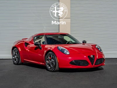 2015 Alfa Romeo 4C 2dr Cpe