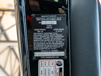 2008 Lamborghini Murcielago 2dr Roadster LP640