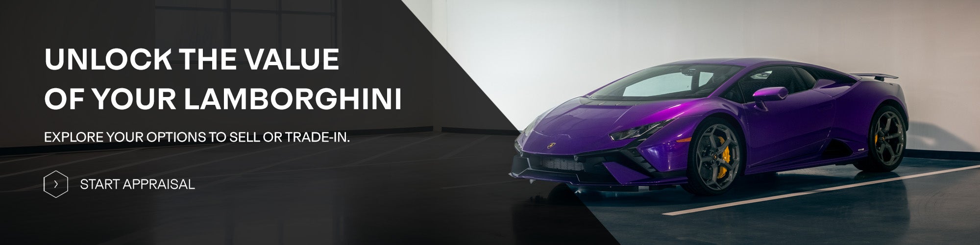 Trade Appraisal at Lamborghini San Francisco in San Rafael CA