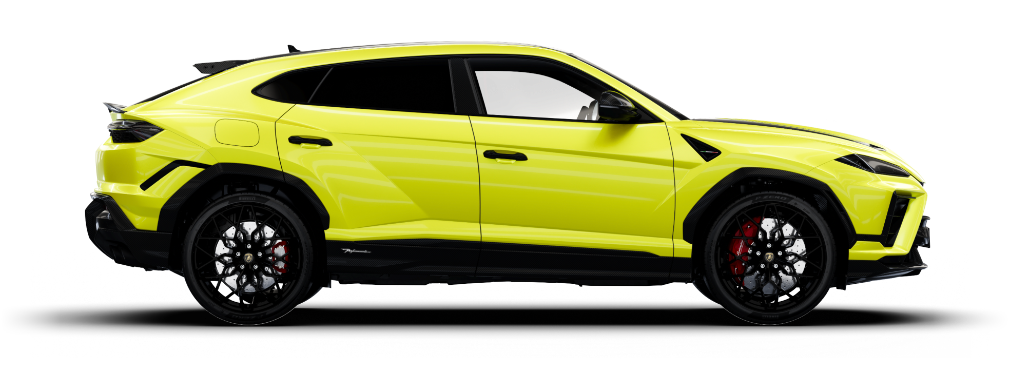 Lamborghini Urus SE rear three-quarter exterior view